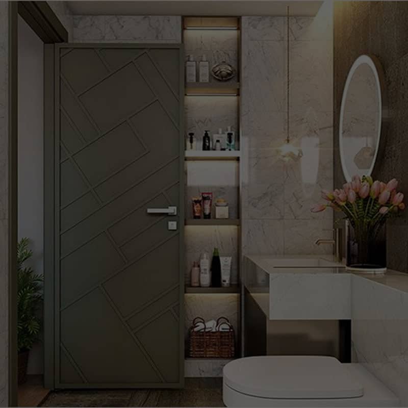 درب حمام و سرویس بهداشتی