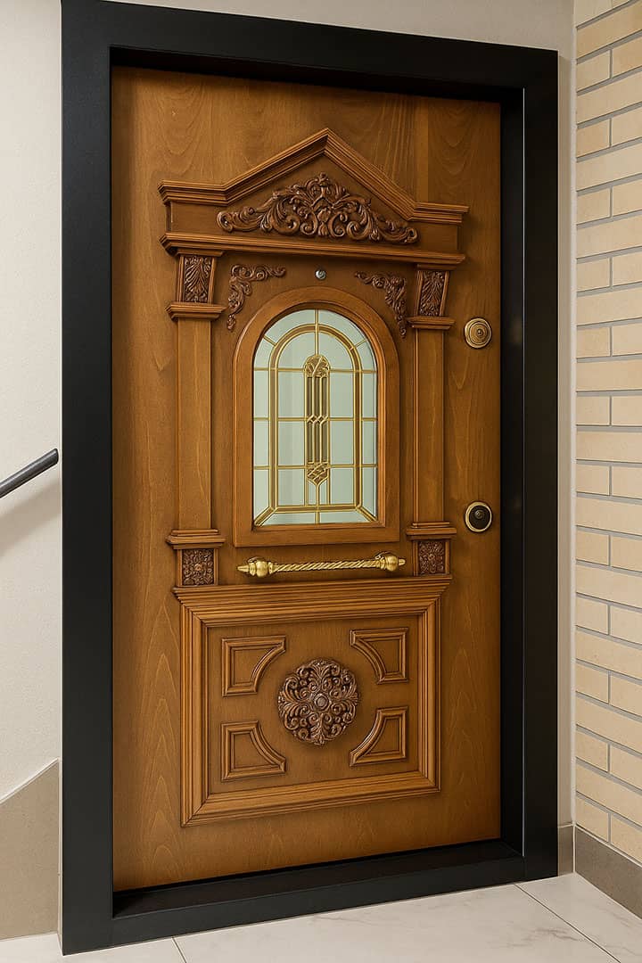 Anti-Theft Door Model Tavrij Royal Natural Beech