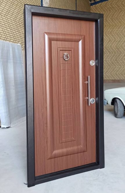 درب ضد سرقت مدل ونوس (تک قاب برجسته)