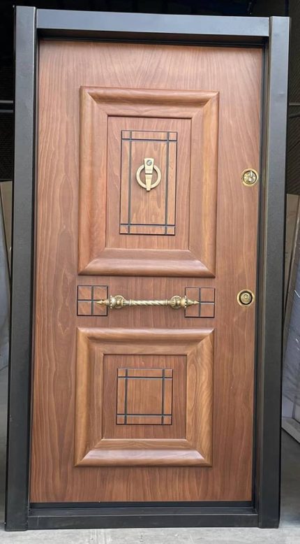 Abnos Model Beech Wood Security Door