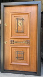 Abnos Model Beech Wood Security Door