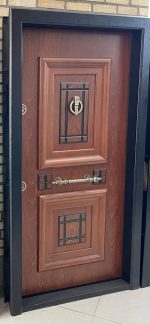 Abnos Model Beech Wood Security Door