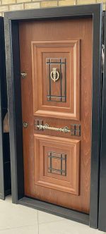 Abnos Model Beech Wood Security Door