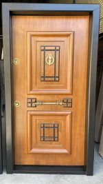 Abnos Model Beech Wood Security Door