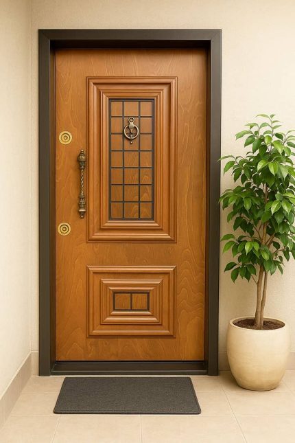 Zeus Model Beech Security Door