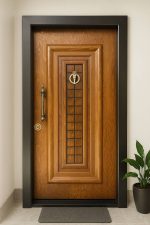 Venus Model Beech Security Door
