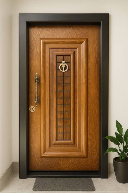 Venus Model Beech Security Door