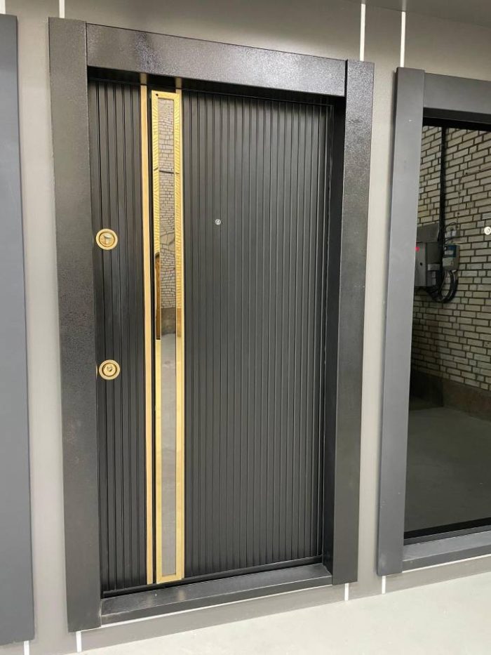 درب ضد سرقت ژیوا دستگیره استیل - تصویر 1
