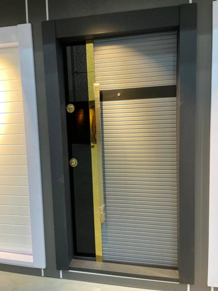 درب ضد سرقت ورتی گلس طوسی