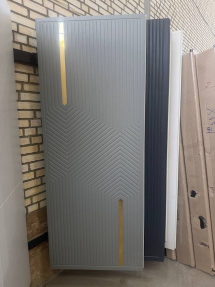 درب داخلی MDF خارجی پلکسی خور با روکش PVC