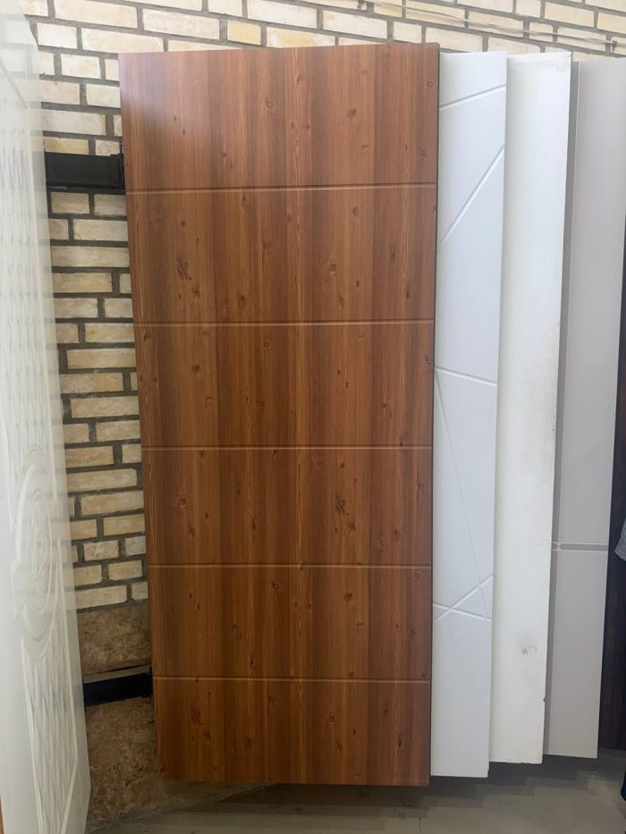 درب داخلی MDF طرح چوب خط افقی - تصویر 1